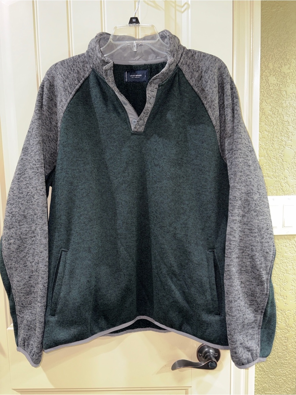 Men’s Pullover Knit Over-Shirt by Lucky Brand. EUC!